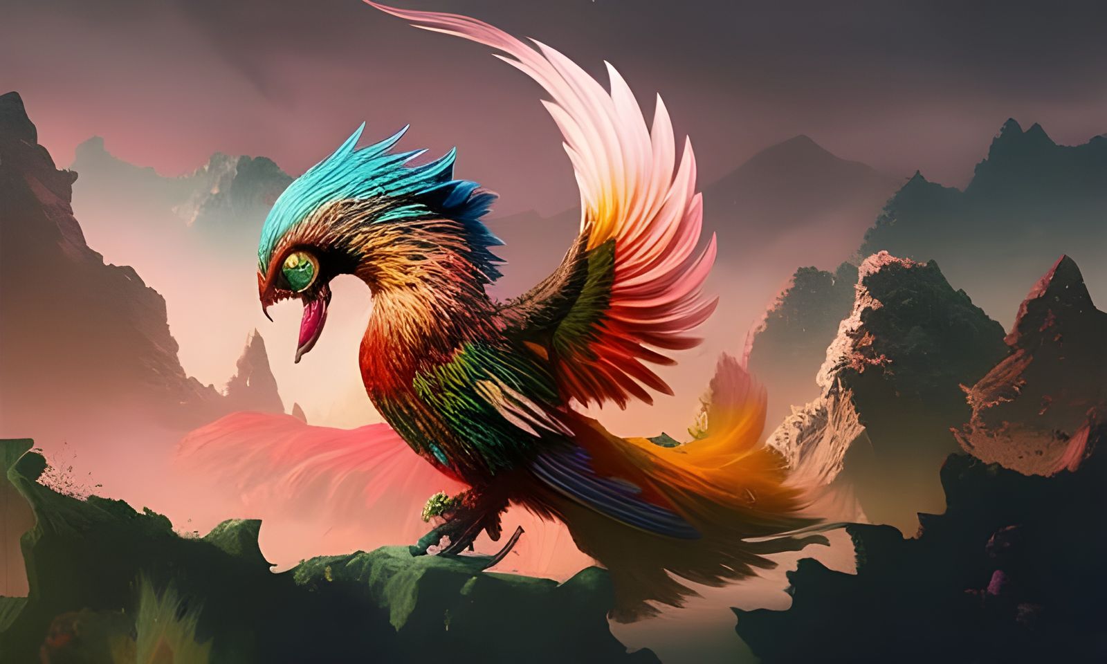 Griffin Aerie: Experimental Digital Art in Unreal Engine