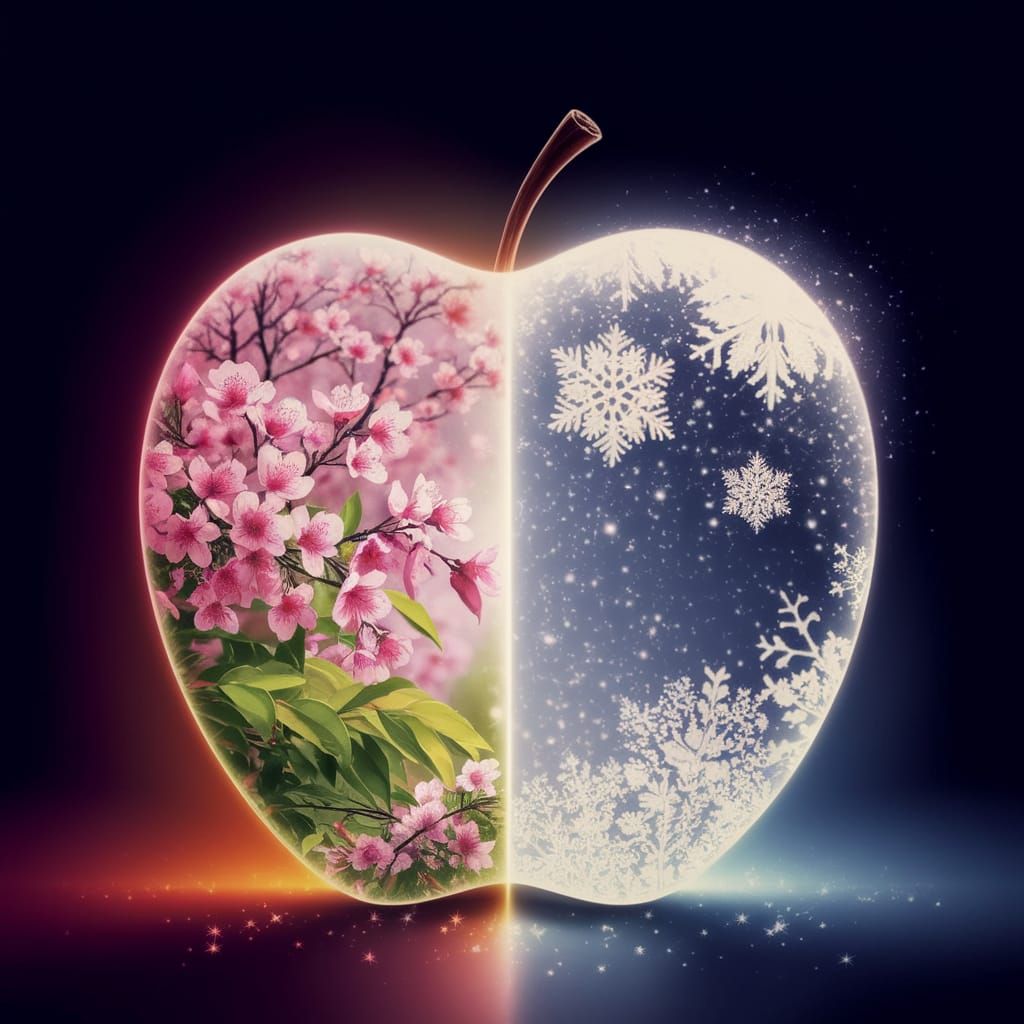 Crystal Apple Encapsulates the Beauty of All Seasons in a Do...