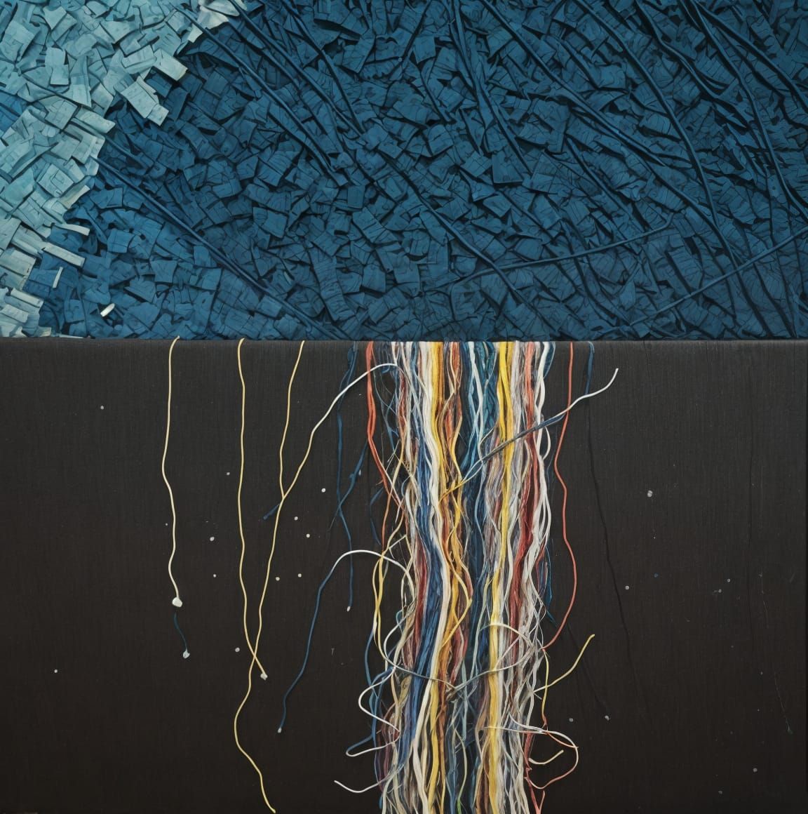 Abstract Contemporary Art Piece at Art Basel