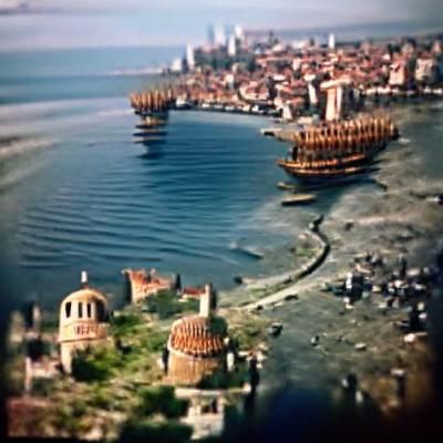 Byzantine Constantinople in 1120 AD