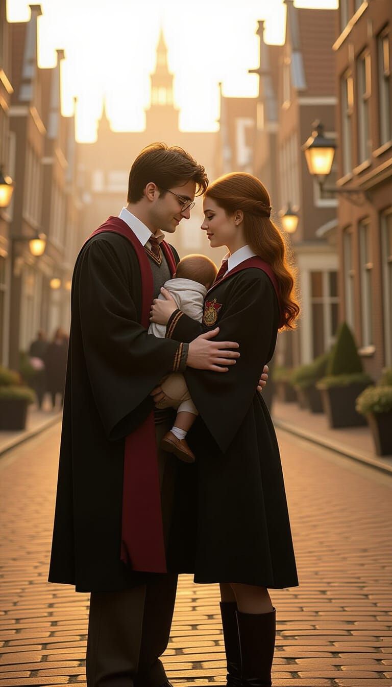 Harry Potter Family in the Netherlands, Cinematic Film Still