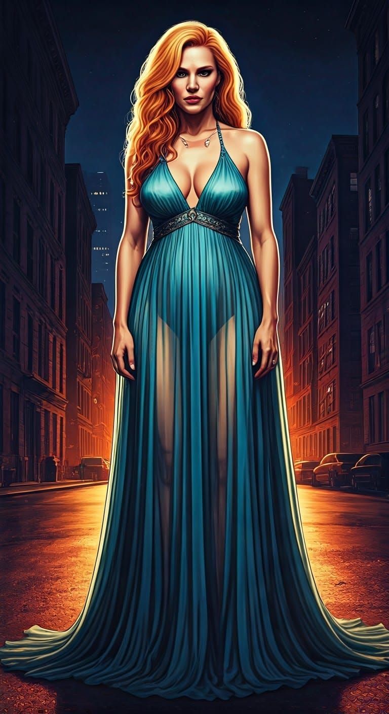 Goddess of Love in Blue Silk, Graphic Novel