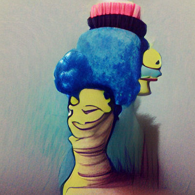 Marge Simpson AI Image