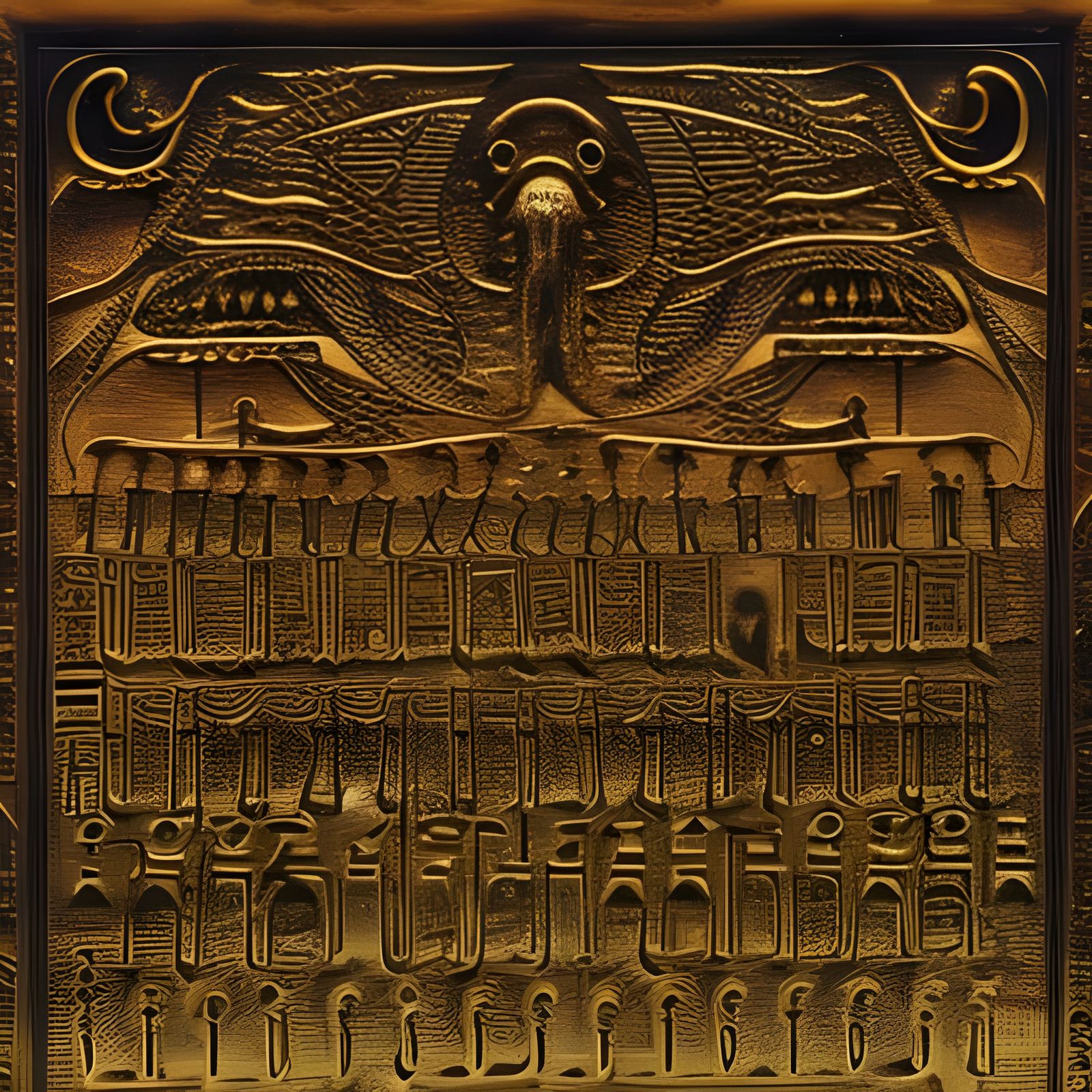 Cthulhu in Egyptian Hieroglyphs: A Lovecraftian Horror