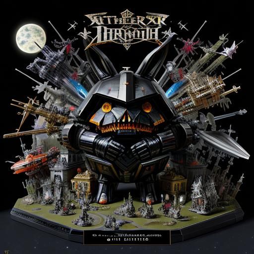 Futuristic Toy Emperor: The Darkest Rabbit