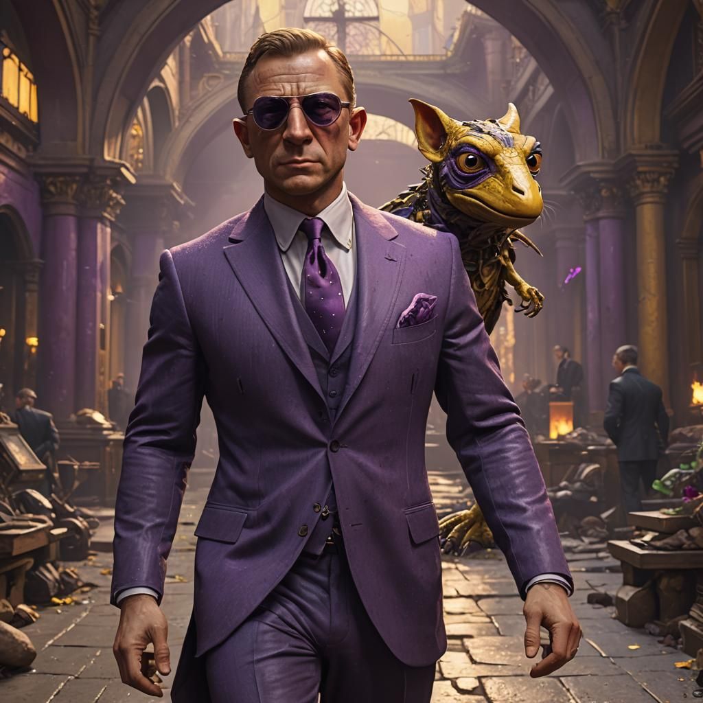 Gonzo as James Bond: Dark Fantasy Concept Art