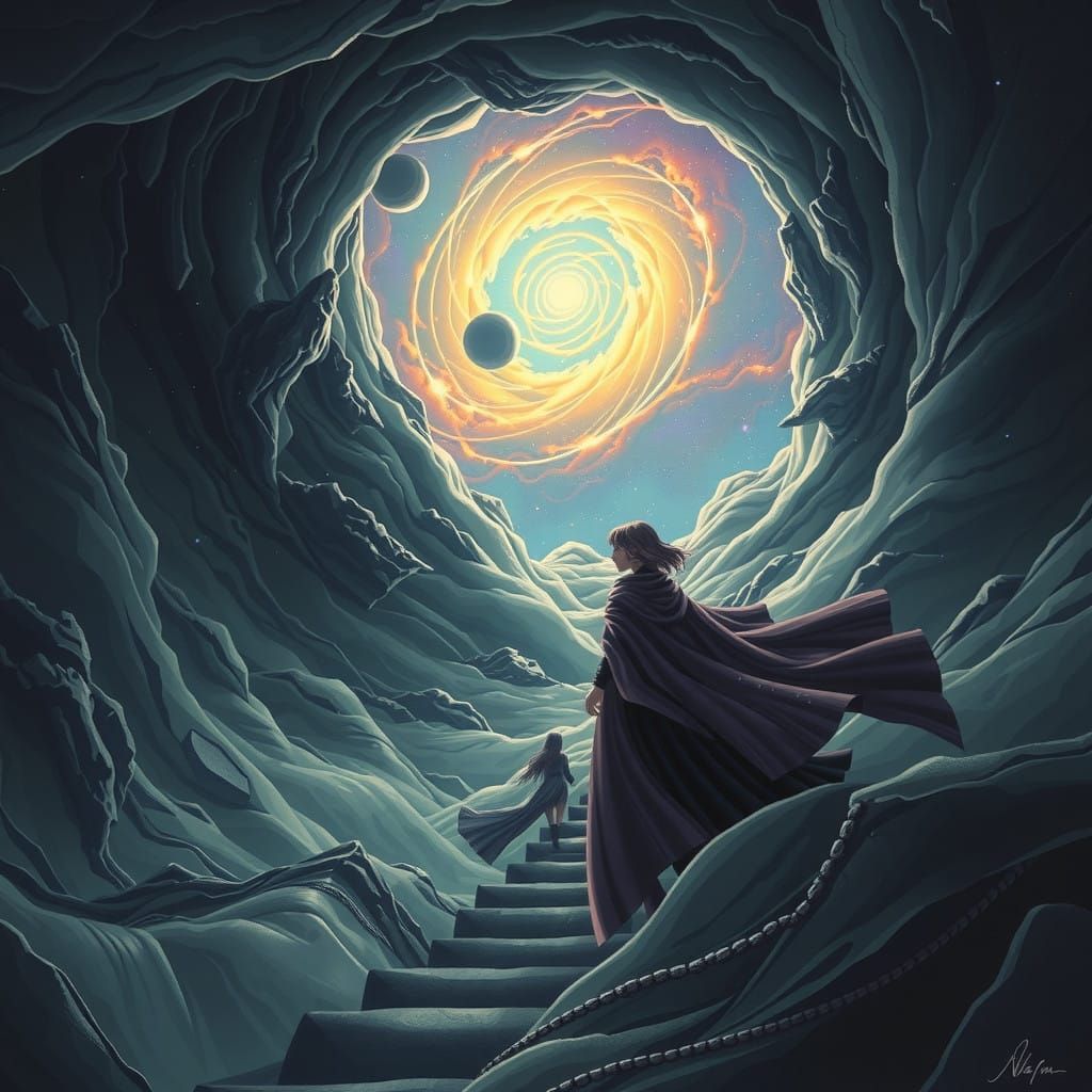 Cosmic Bloom of Paradoxical Infinity