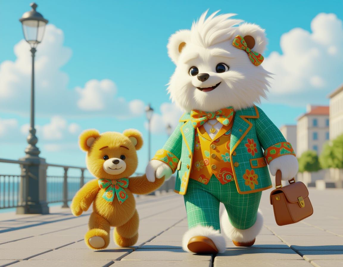 Bert is a Brom, an Awesome Fluffster - With Bears - Saunteri...