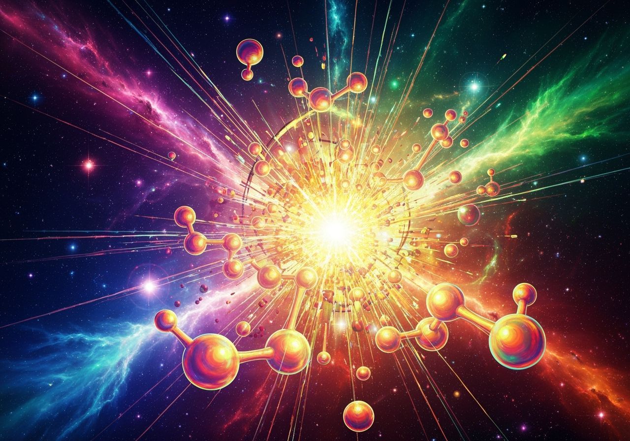 Abstract Cosmic Collision of Molecules