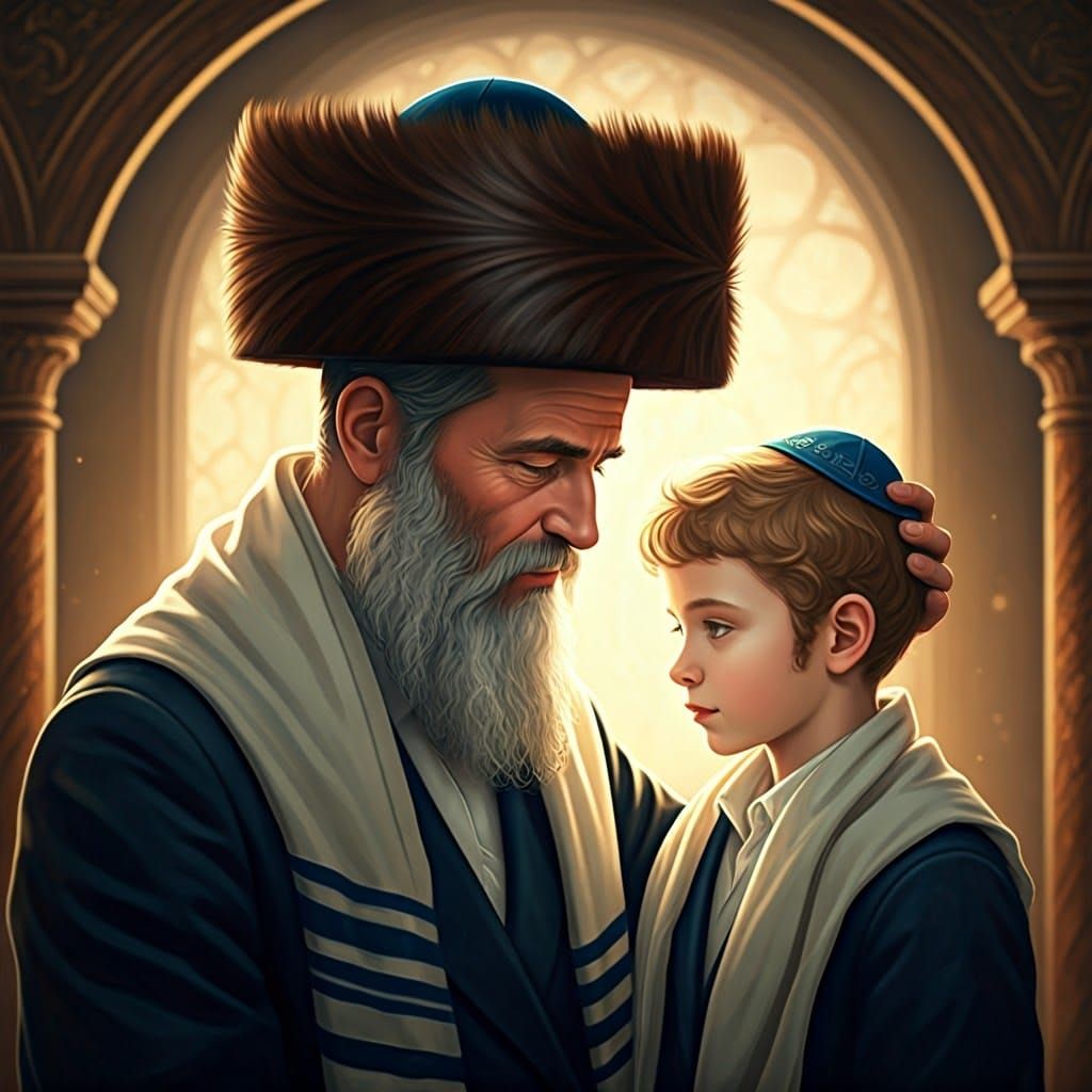 Blessing of the Son: A Hasidic Family Portrait