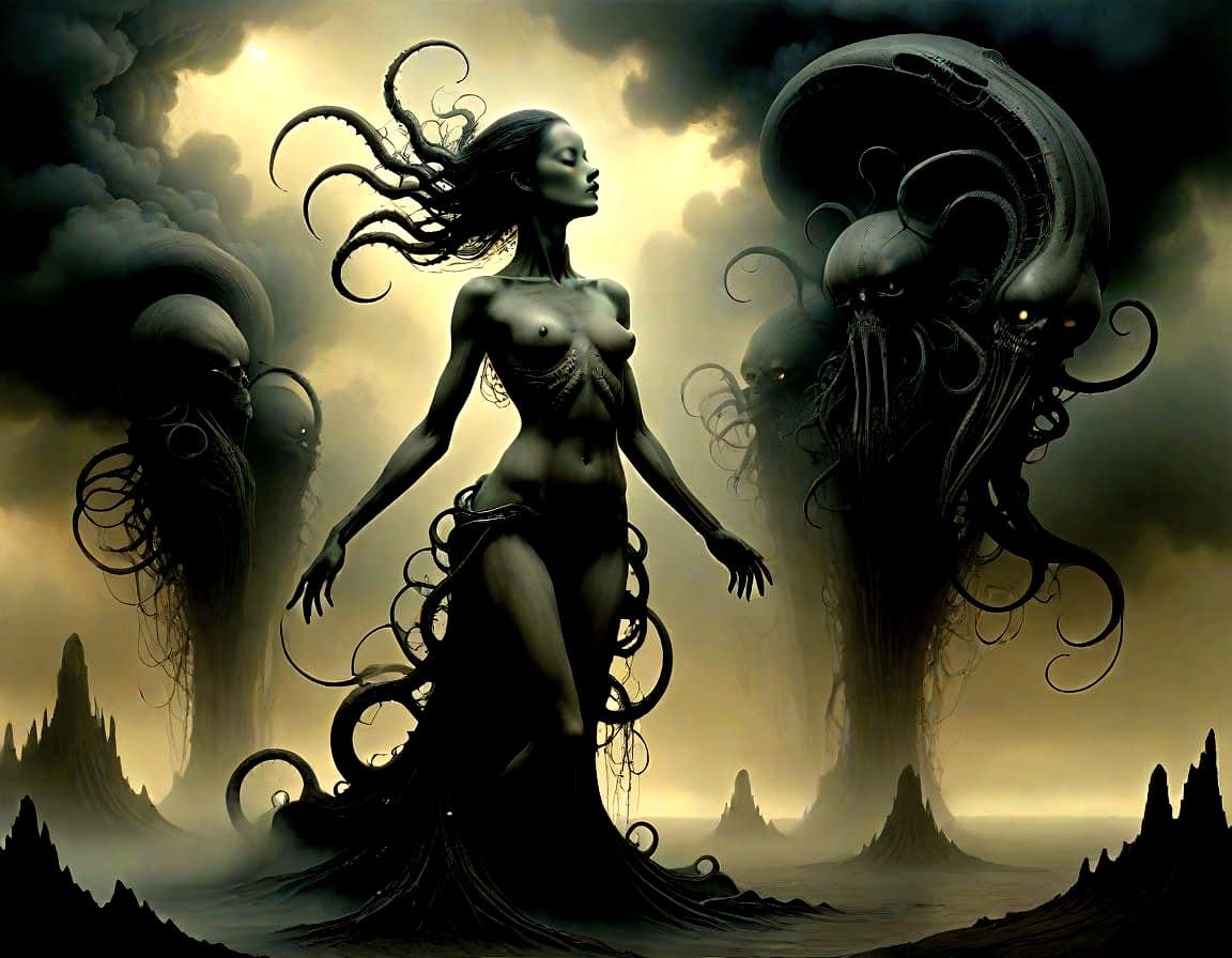 Ethereal Dancer Disintegrates into Mysterious Cloud