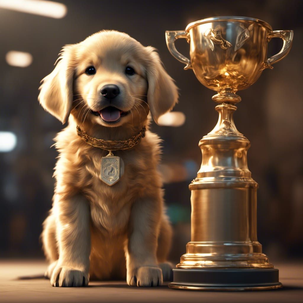 Trophy dog
