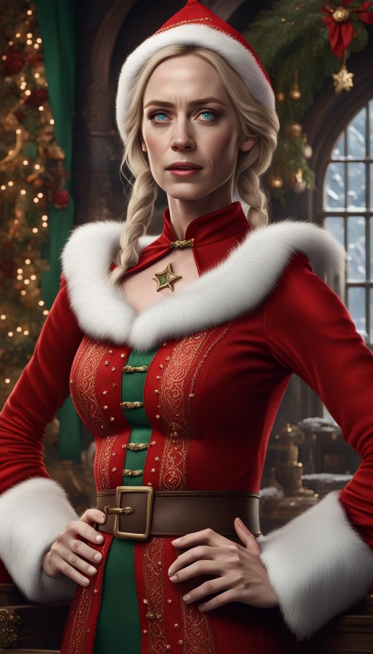 Emily Blunt as Mrs. Claus
