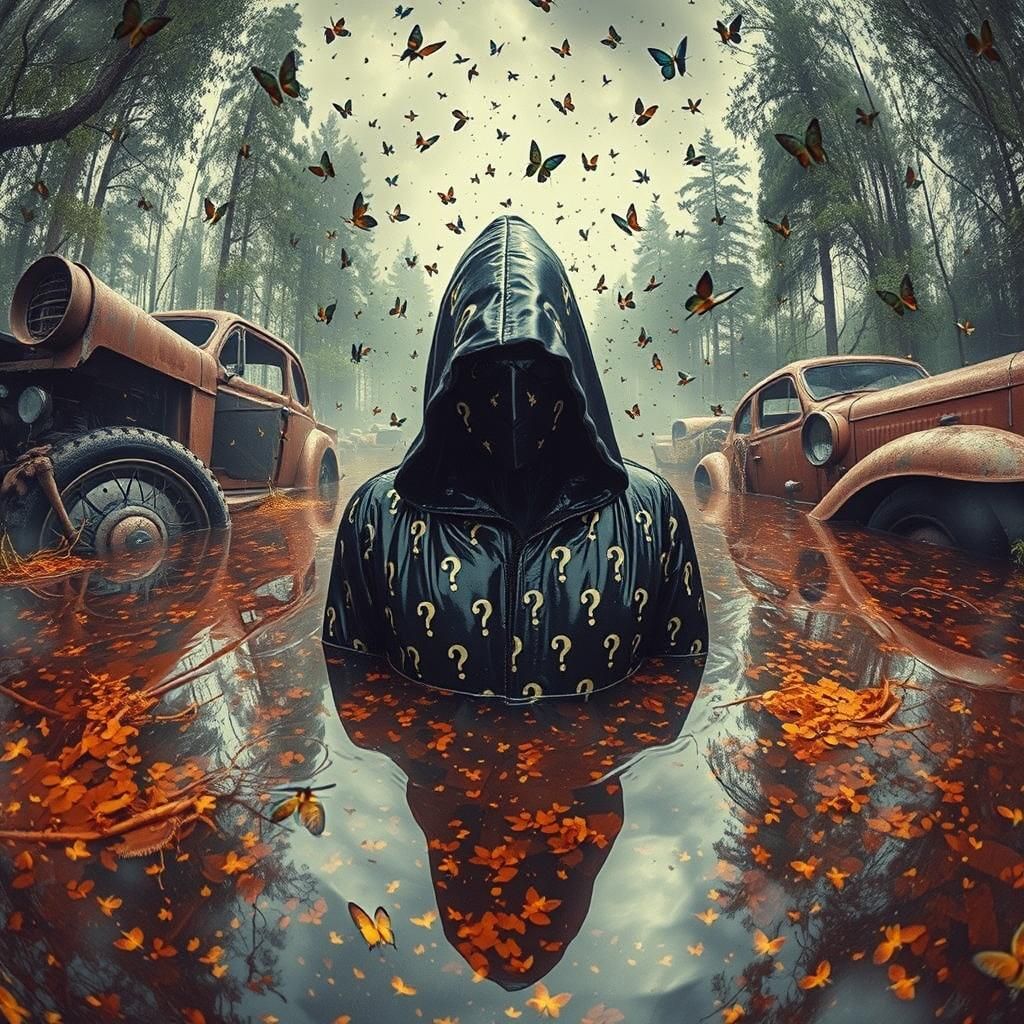 Mysterious Figure Emerges from Fairy Swamp