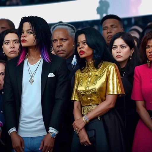 Vibrant Scene: Jackson Performance and Inner Turmoil