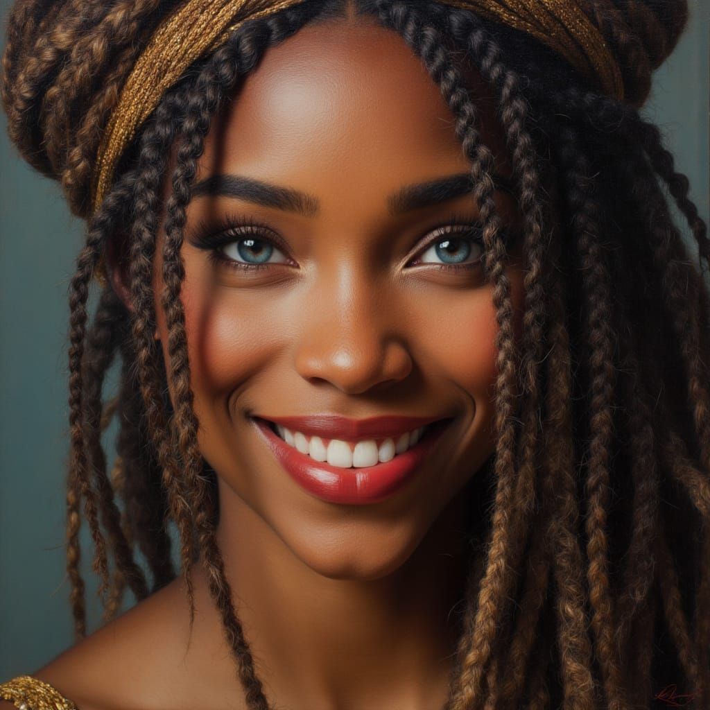 Kelly Rowland as African Goddess in Vogue Style