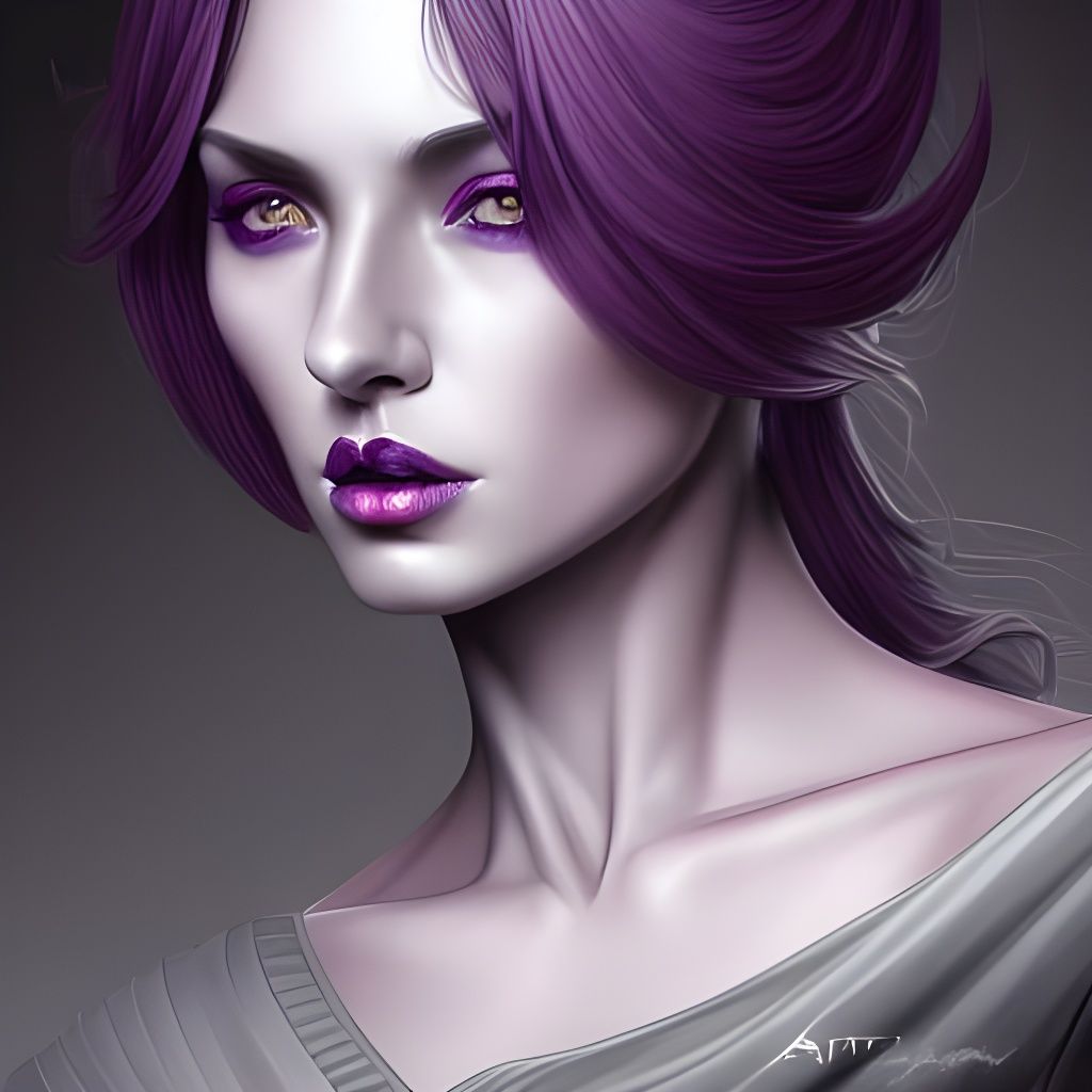 Detailed Digital Painting of an Empress in Artgerm Style