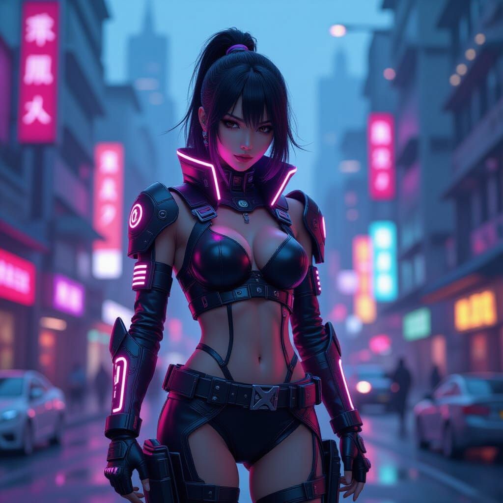 Aesthetic 3D Anime Art Inspired by WLOP
