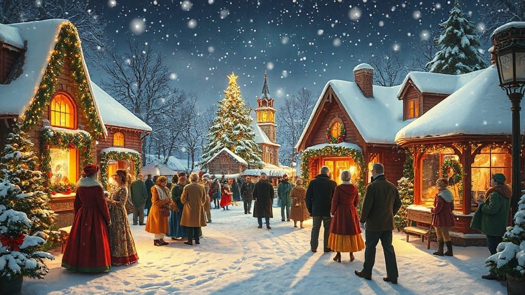 Magical Holiday Escape: Diverse Eras Celebrate Christmas in ...