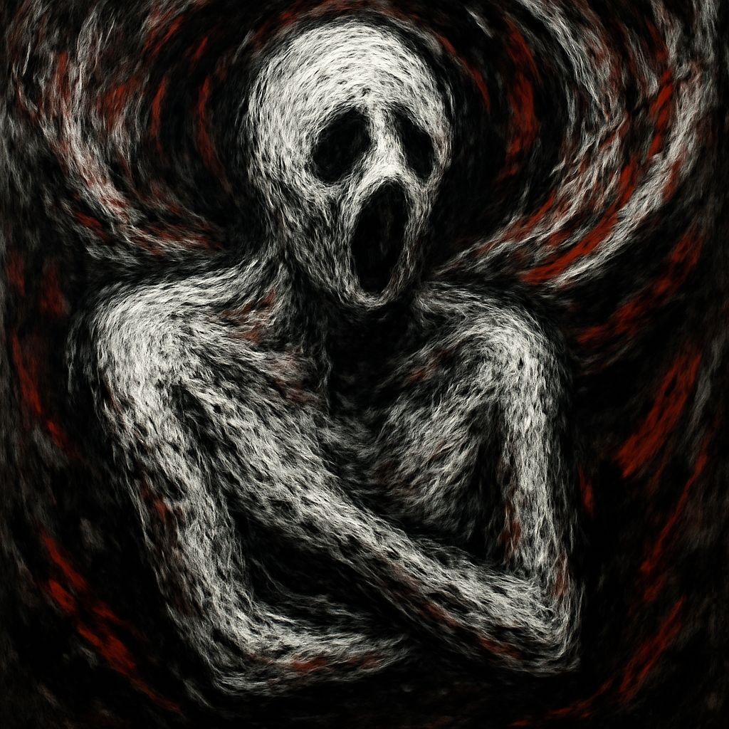 Abstract Representation of Dysphoria in Monochromatic Palett...