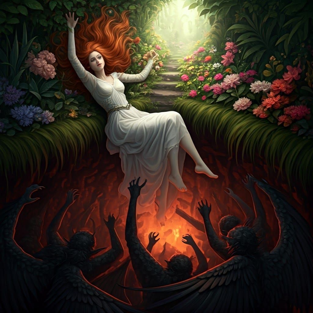 Fantasy Garden Rescue From Dark Abyss