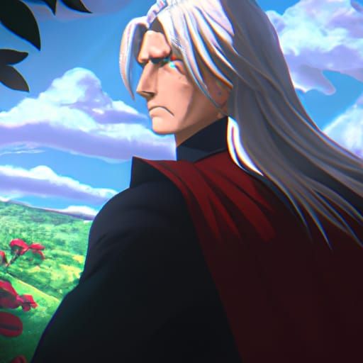 Vlad von Carstein in Studio Ghibli Style