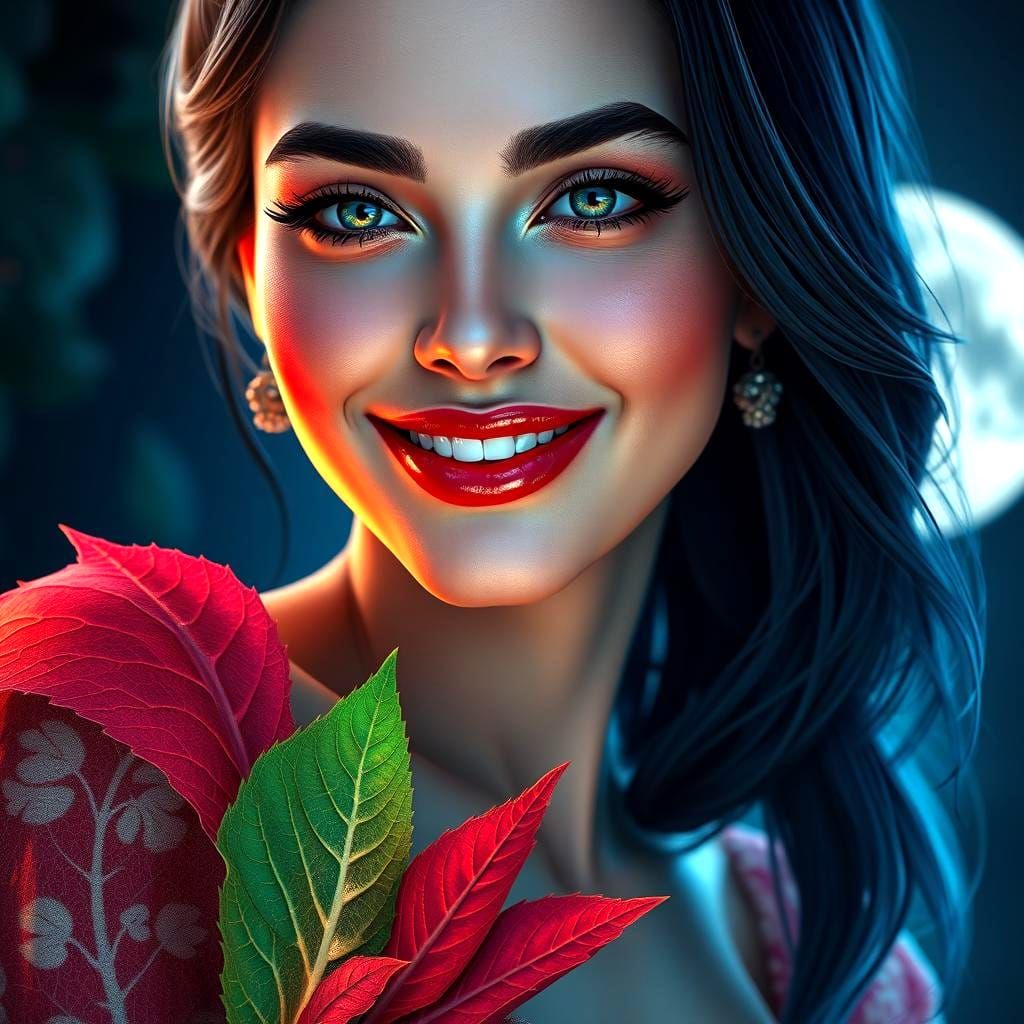 Vegetable Woman: Sizzling Curves in Fantasy Art