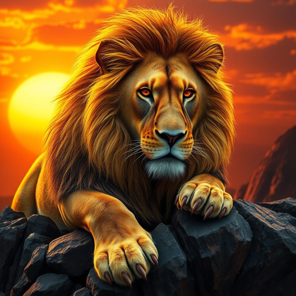 Majestic Lion
