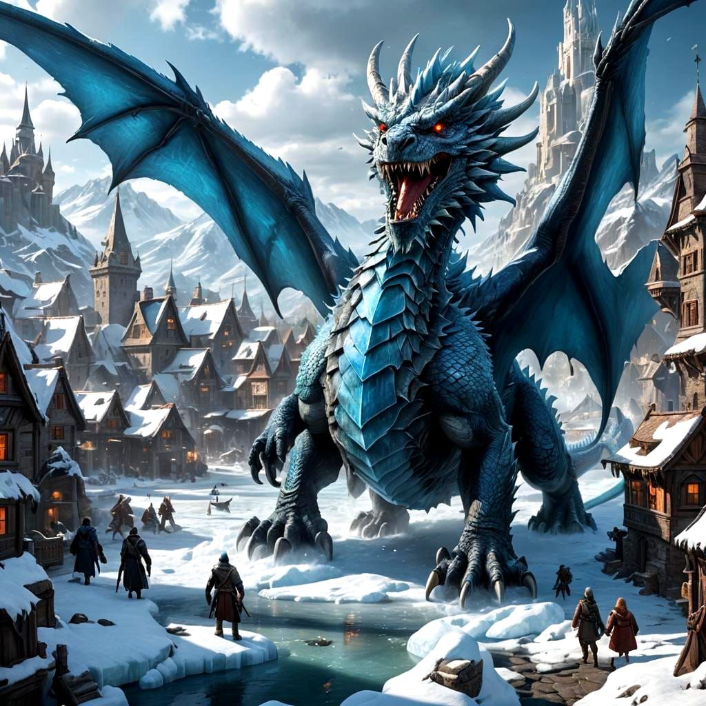 Ice dragon