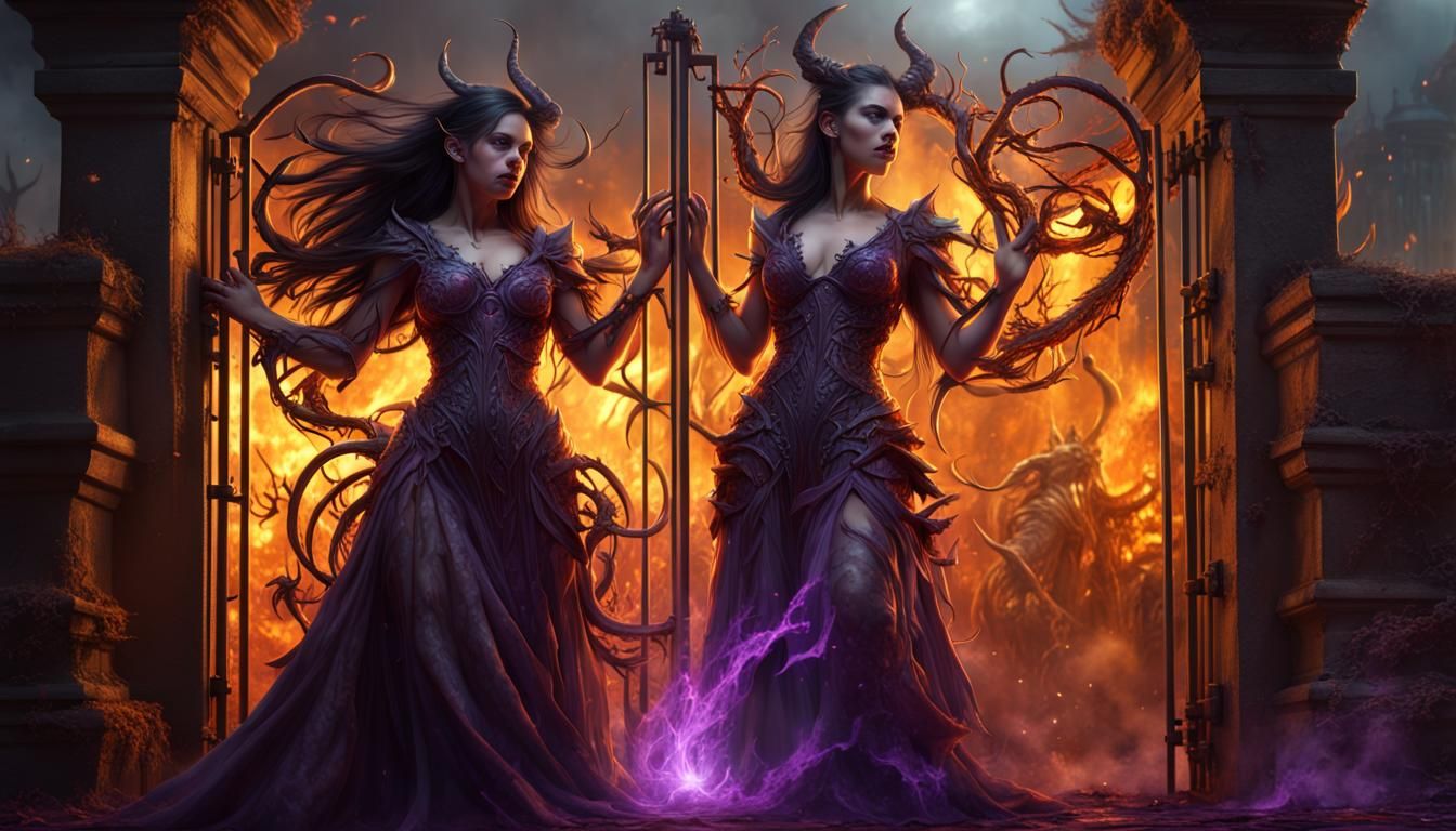 Infernal Gate Opens to War-Torn World