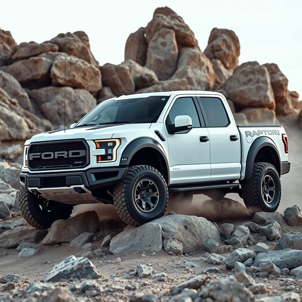 Ford F-150 Raptor in Post-Apocalyptic Style