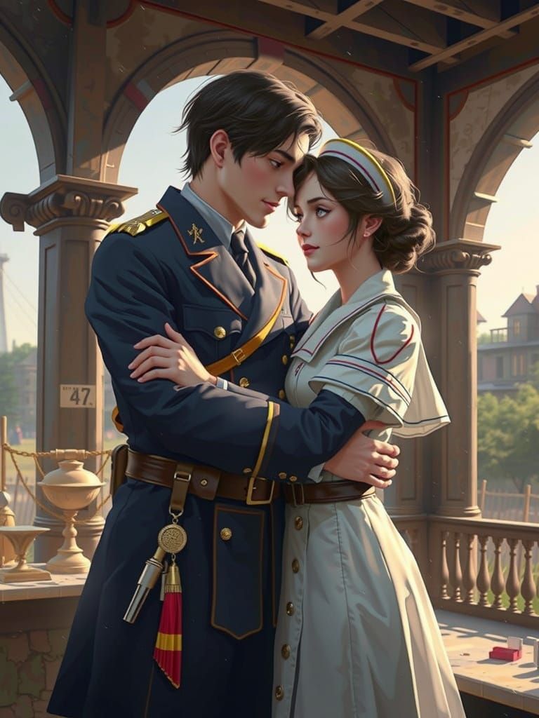 Poignant Moment of War, Late 1910s Anime-Style Masterpiece