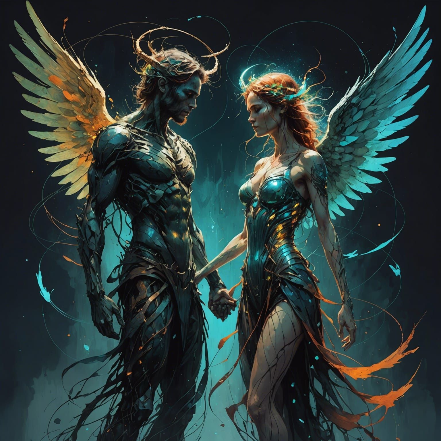 Demon and Angel Dance Before Supernova