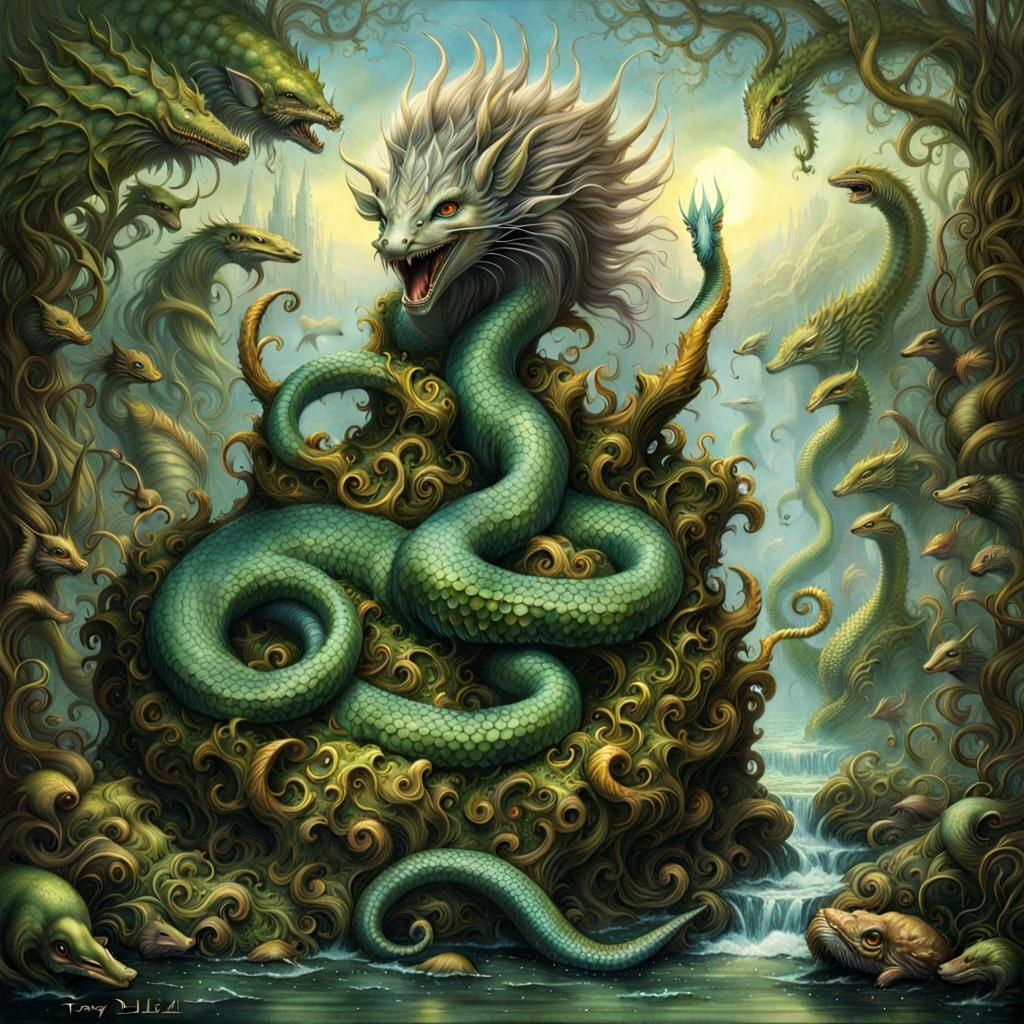 Merfolk, Nixies, Sea Serpents, Kelpies and Trolls