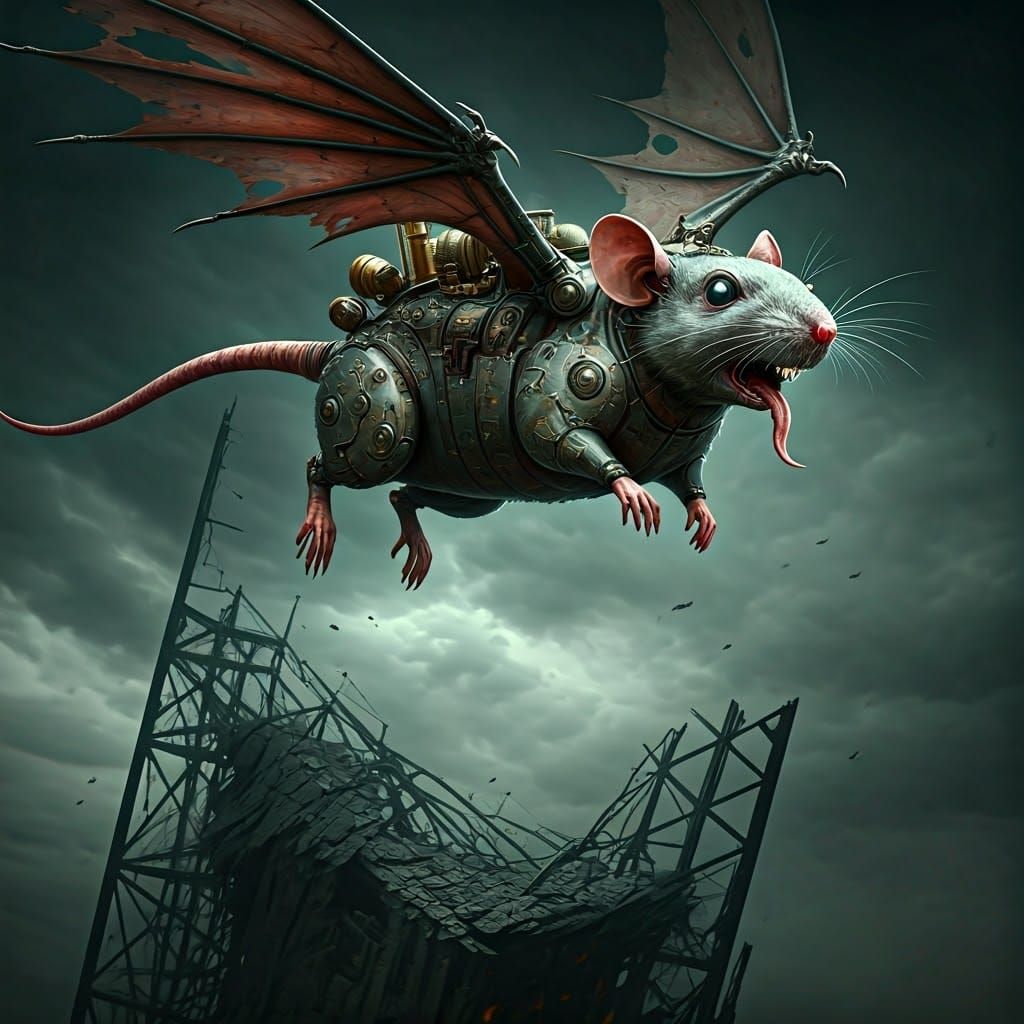 Steam Powered Flying Rat