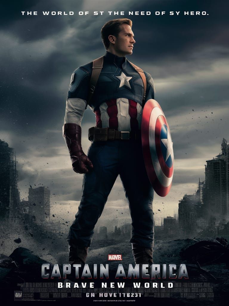 Captain America: Brave New World Movie Poster