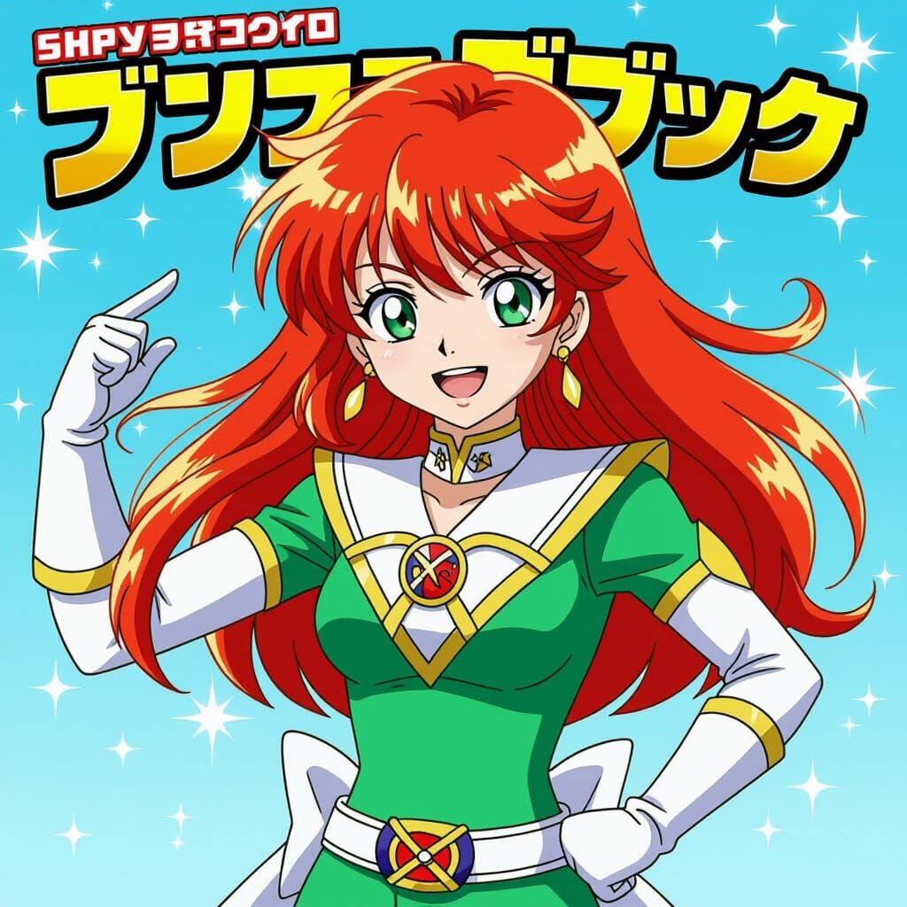 Whimsical Super Sentai Heroine Saves the Day