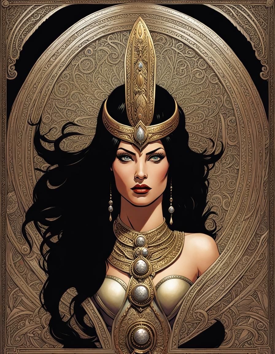 Cover Illustration for Edgar Rice Burroughs' "A Princess Of ...