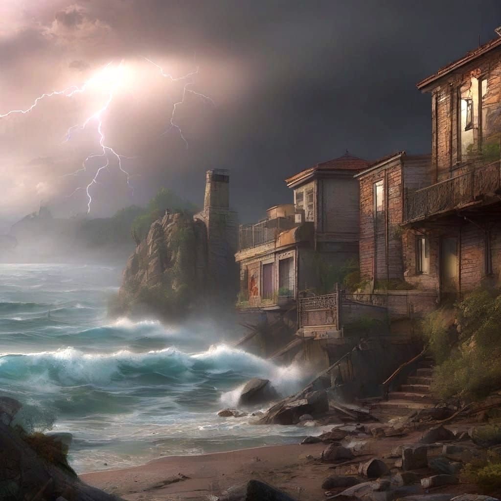 Kind of a dangerous place to live...