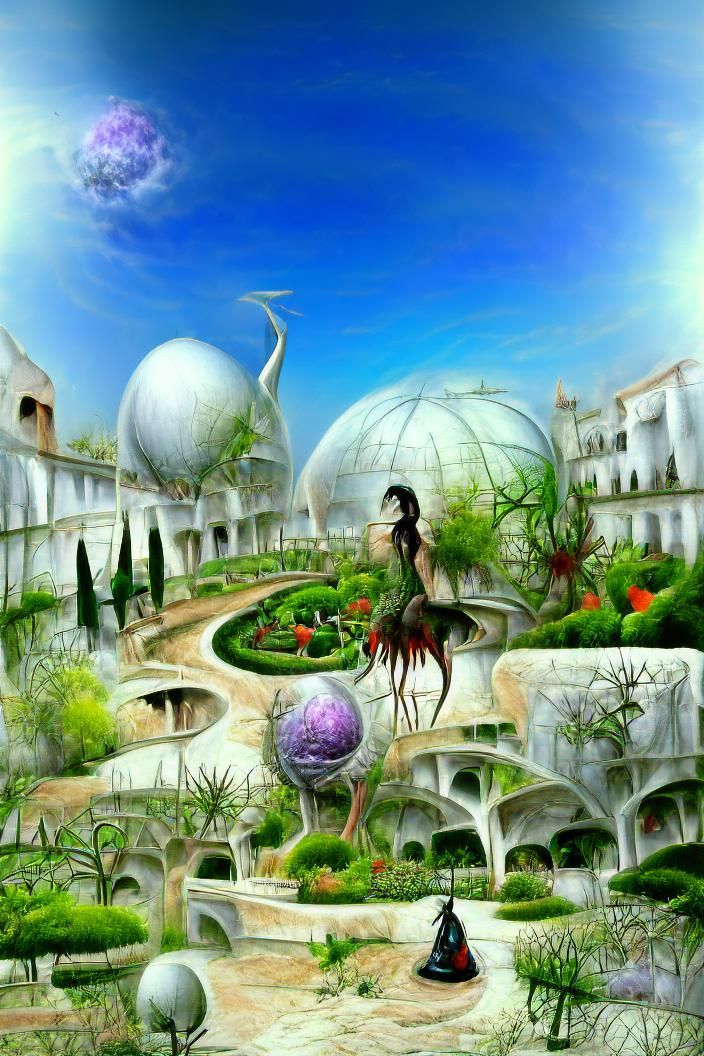 Balamb Garden: A Science Fantasy Rendering