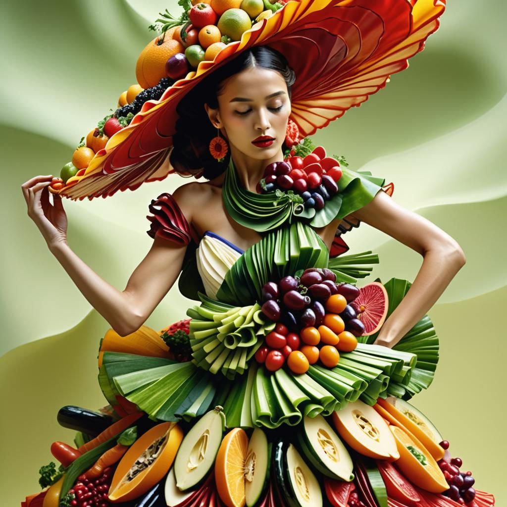 Clothes Made Out of Food