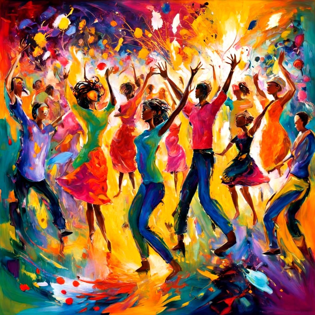 Abstract Boisterous Concept Art