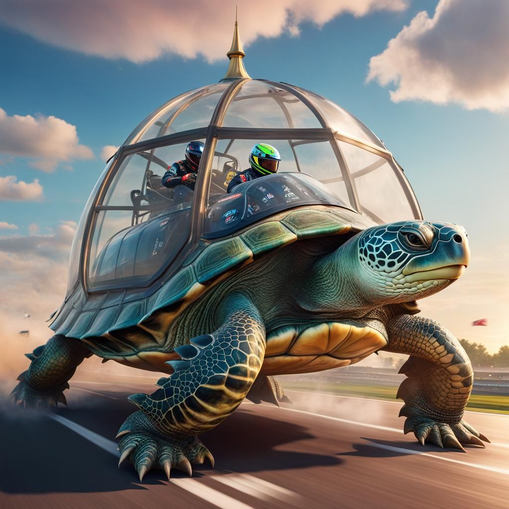 Turtle Formula 1: Max Slowstappen does it Again!!