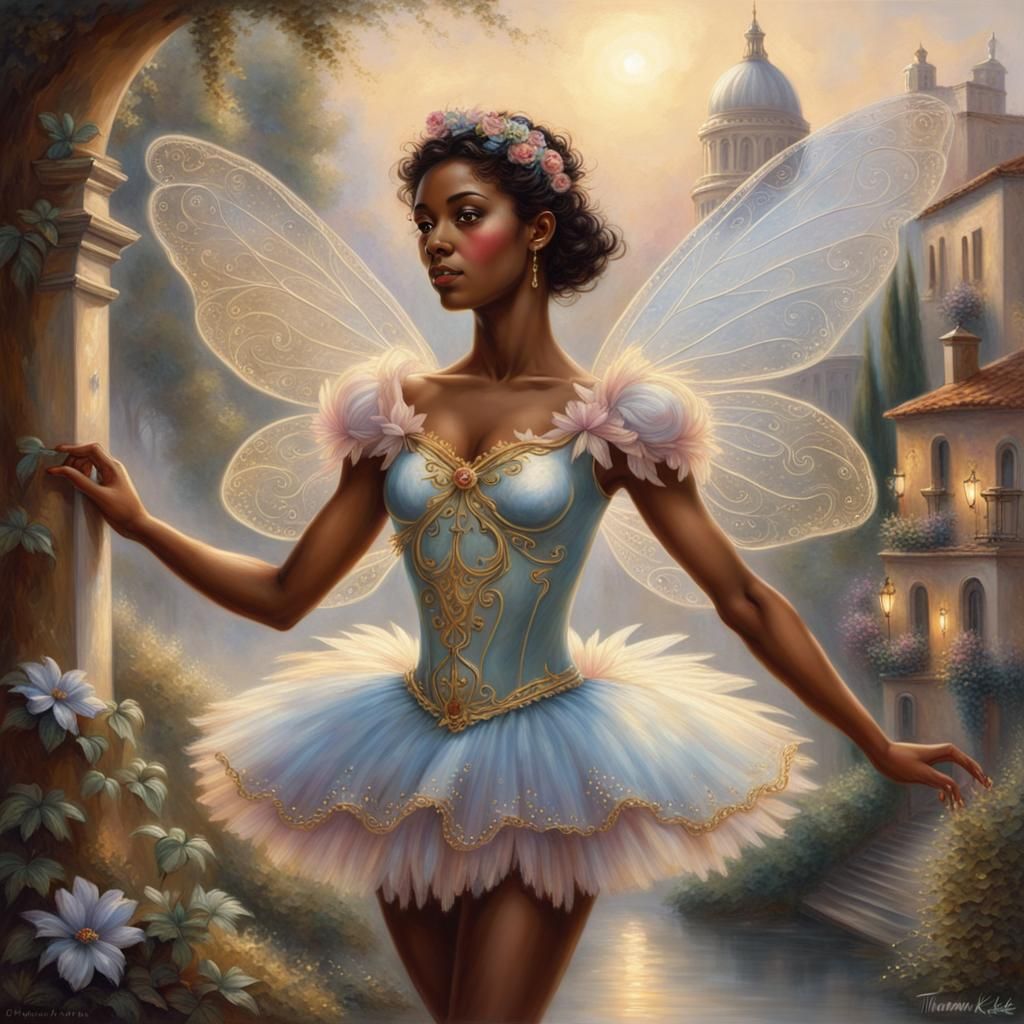 Italian Fairy in Ethereal Ballet Scene