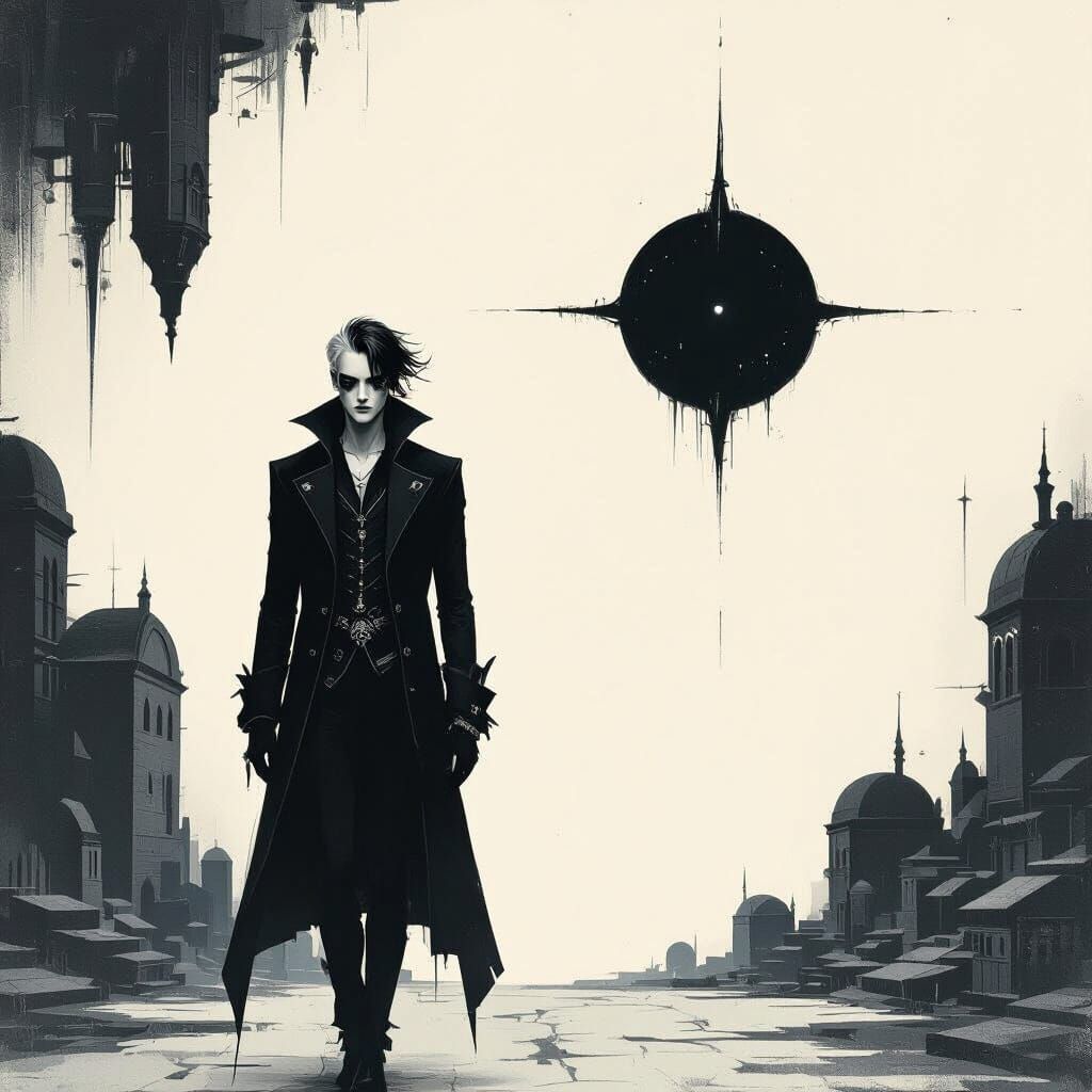 Lysander Vale: Haunted Mystery in Neo-Gothic Style