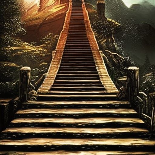 Epic Dark Fantasy Archipelago in Natural Lighting