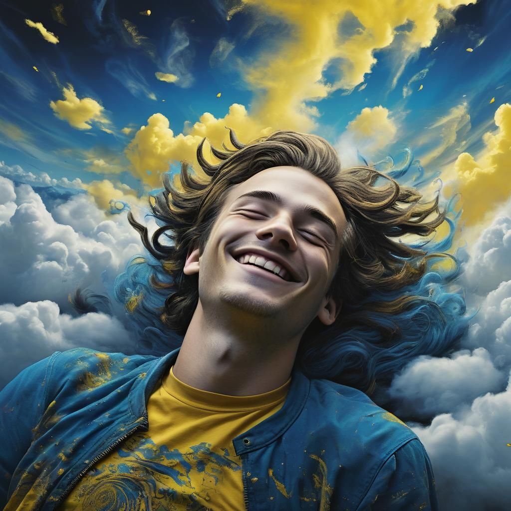 Dreamy Teenager Portrait in Greg Rutkowski Style