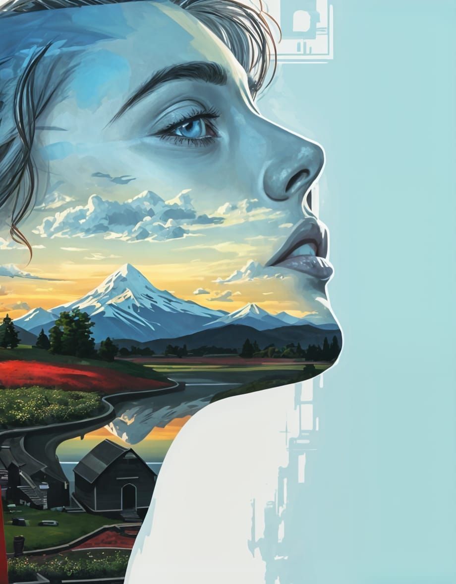 Photorealistic AI Landscape