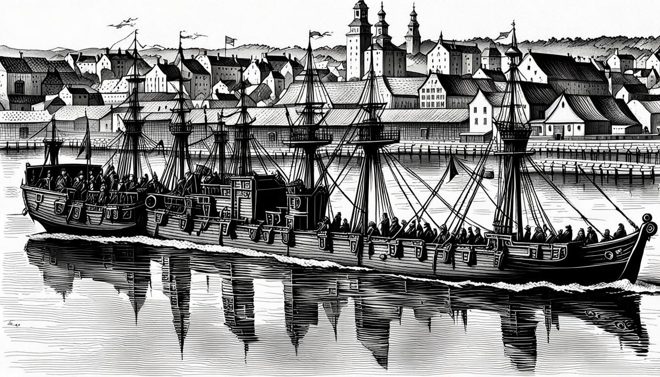 Medieval Kalmar, Sweden: A Fascinating Historical Scene