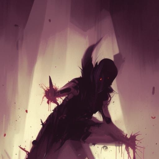 Sinister Creature in a Fantasy Art Style